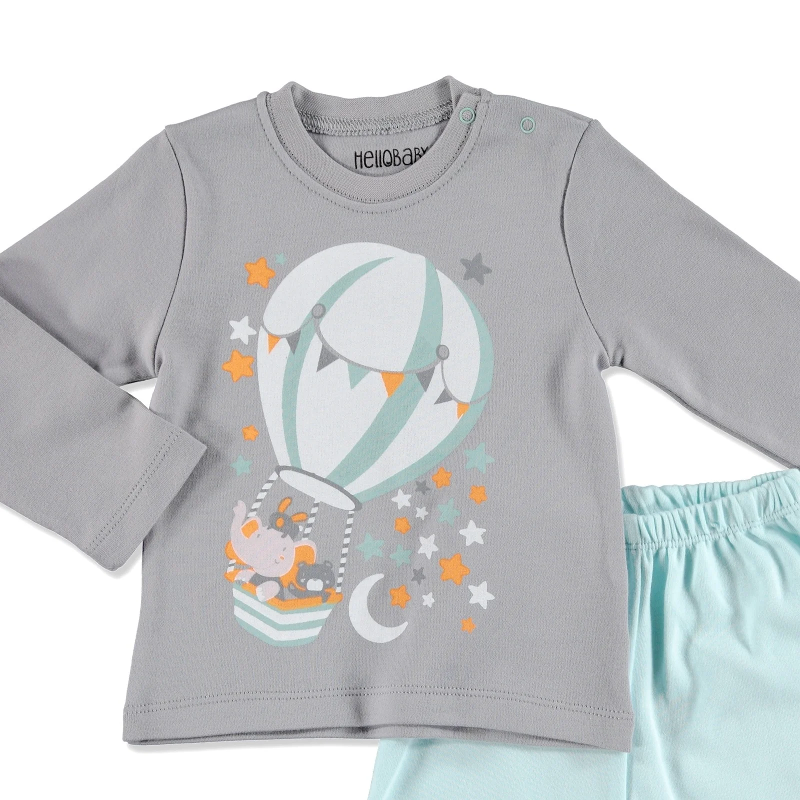 Ebebek HelloBaby/зимний детский пижамный комплект с принтом| |