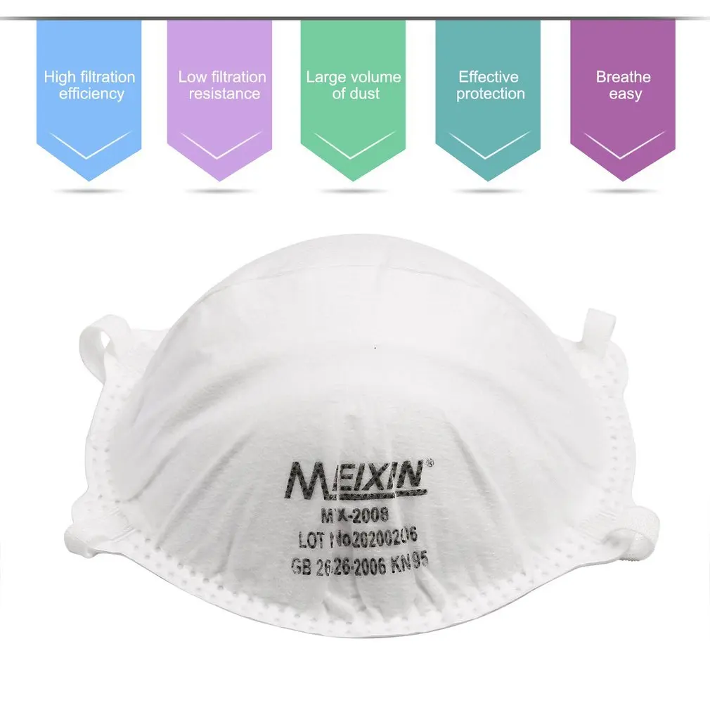 

In Stock! KN95 Protective Mask Adult Polypropylene Respirator Mask Fine Dust-Proof Mask Outdoor Breathable Respirator Mask
