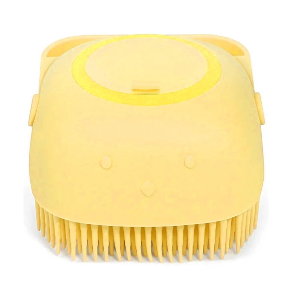 Massage power brush baby body with capacity and dispenser for soap gel liquid Bath shower bathing | Мать и ребенок