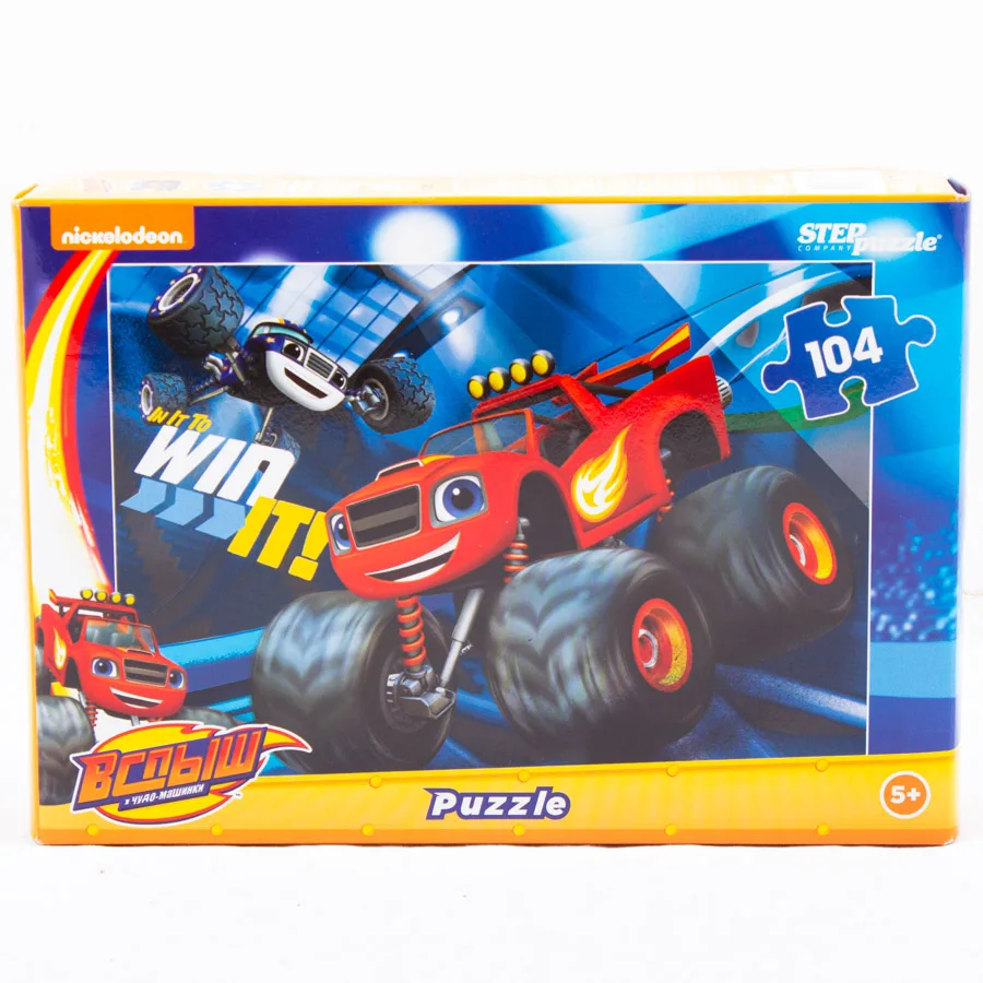 Пазл вспыш и чудо машинки головоломка игра игрушка подарок мультик крушила