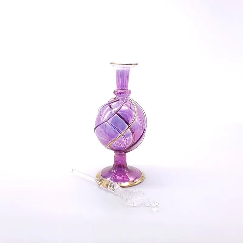 perfume-bottle Hand blown glass 30ml refillable decorative home accessory essences beauty fragrance bottle home decor furniture vintage  Mother's Day gift wedding decoration party objects room bathroom decoration