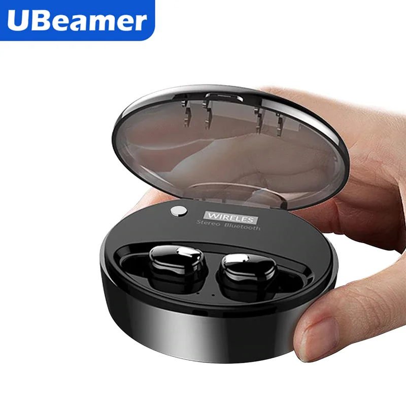 Ubeamer M9 True Беспроводной гарнитура стерео Шум шумоподавления наушники