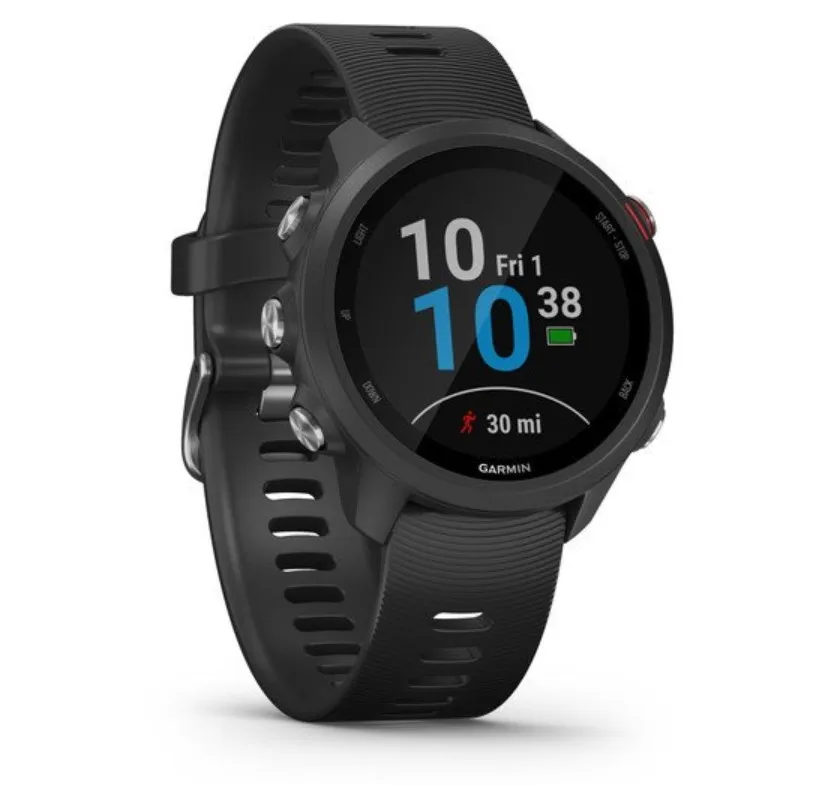 Часы для бега Garmin Forerunner 245 Music черный с черным ремешком | Электроника
