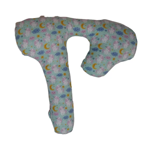 

Children's Car Safety Belt Protective Cushion-Green Unicorn