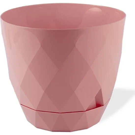 

plastik dekoratif , iç-dış mekan uyumlu , pembe vazo 1.3lt