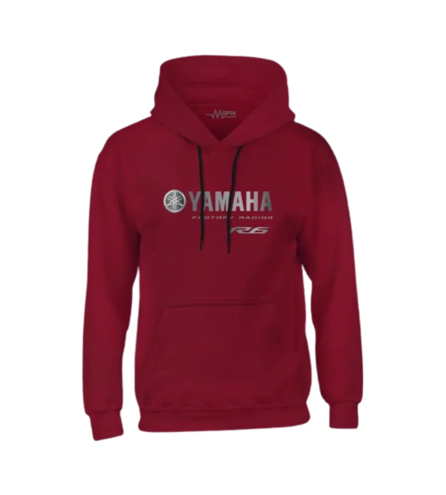 

2021 New Season Men's Sweatshirt with Yamaha R6 Printed Hoodie - Thick - Hooded - Sweatshirt