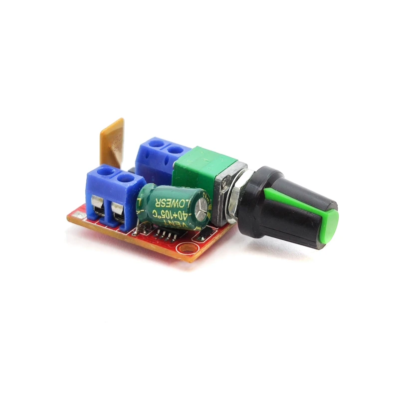 ШИМ регулятор 3-35V 5A 90W/ оборотов яркости |