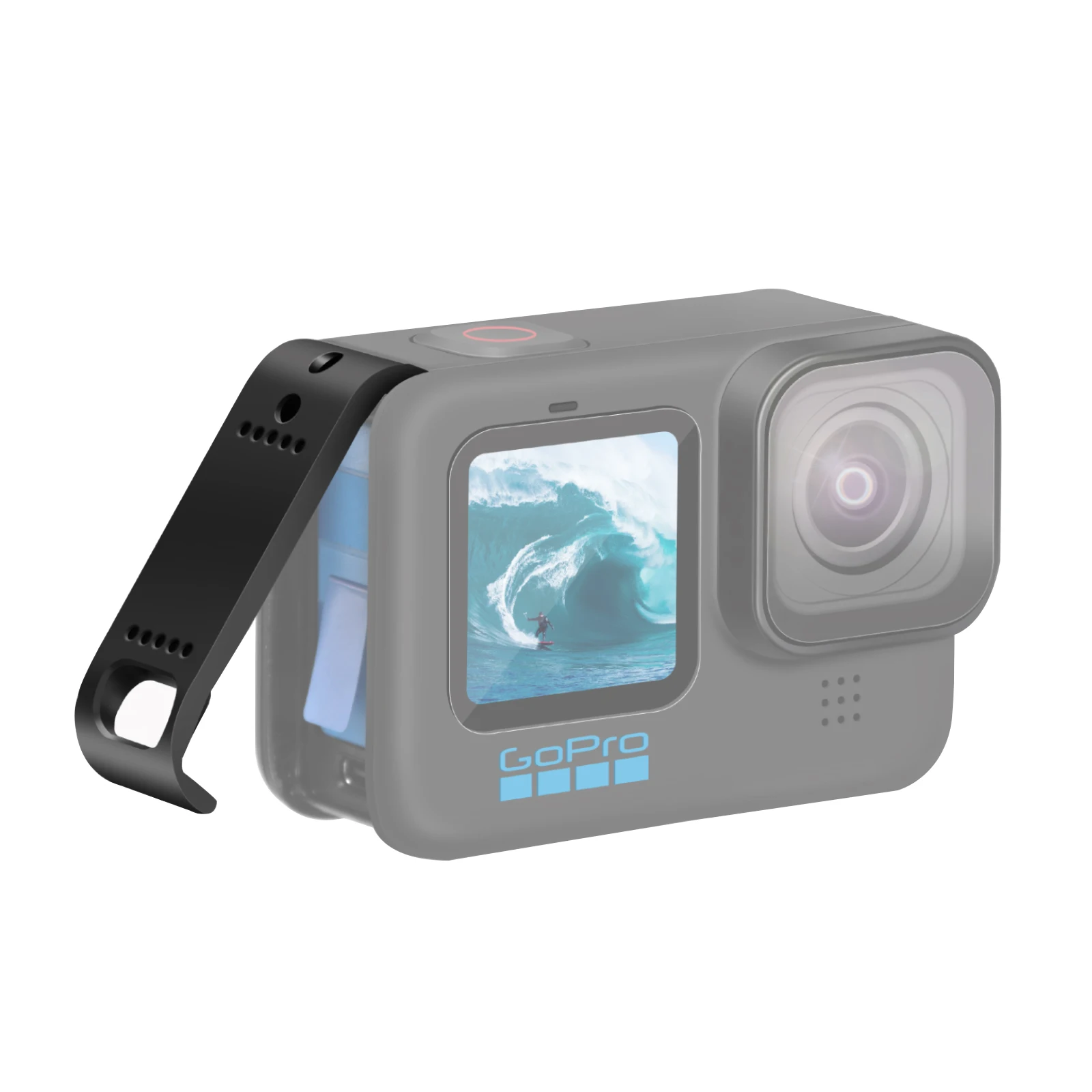 

Черная Съемная Крышка батарейного отсека для камеры GoPro Hero 10/9