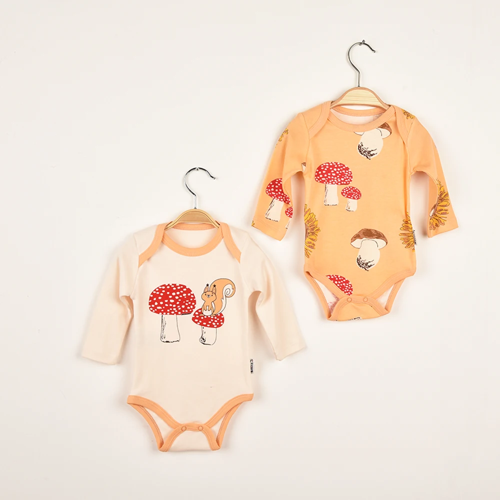 

2 Pcs Set 100% Cotton Baby Bodysuit Girl Boy Newborn Suit Clothes Soft Fabric For Male Girls Babies Of Kinds Clothing Models