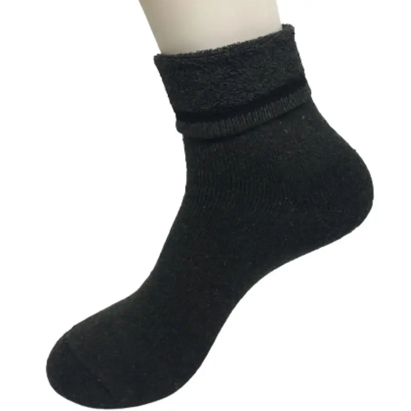 6 пар. Носки мужские хлопковые. Осень/зима/весна. Внутри махра. Цвет микс. Береза