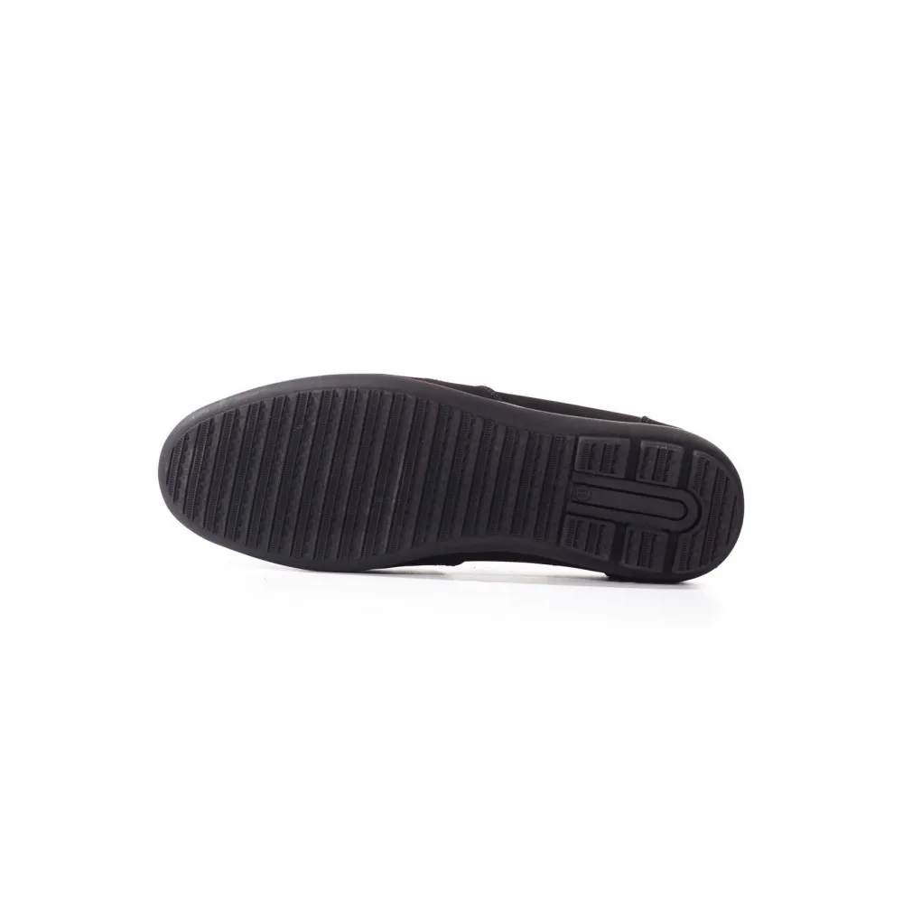 

Black Color Genuine Nubuck Leather New Season Fashion Chelsea Comfortable Breathable Walking Slip-On Casual Man Shoes