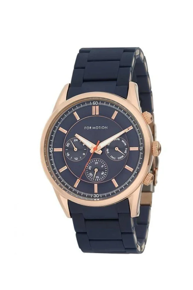

Formotion Silikon Steel Men Wrist watch Rose Navy Blue Fm11723sm05 456430950