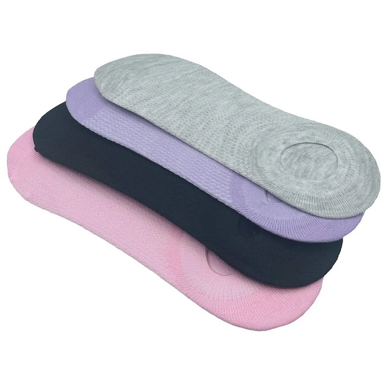 

Kit 6 Paired Women's Sock Invisible Socket Colorful Short Cano