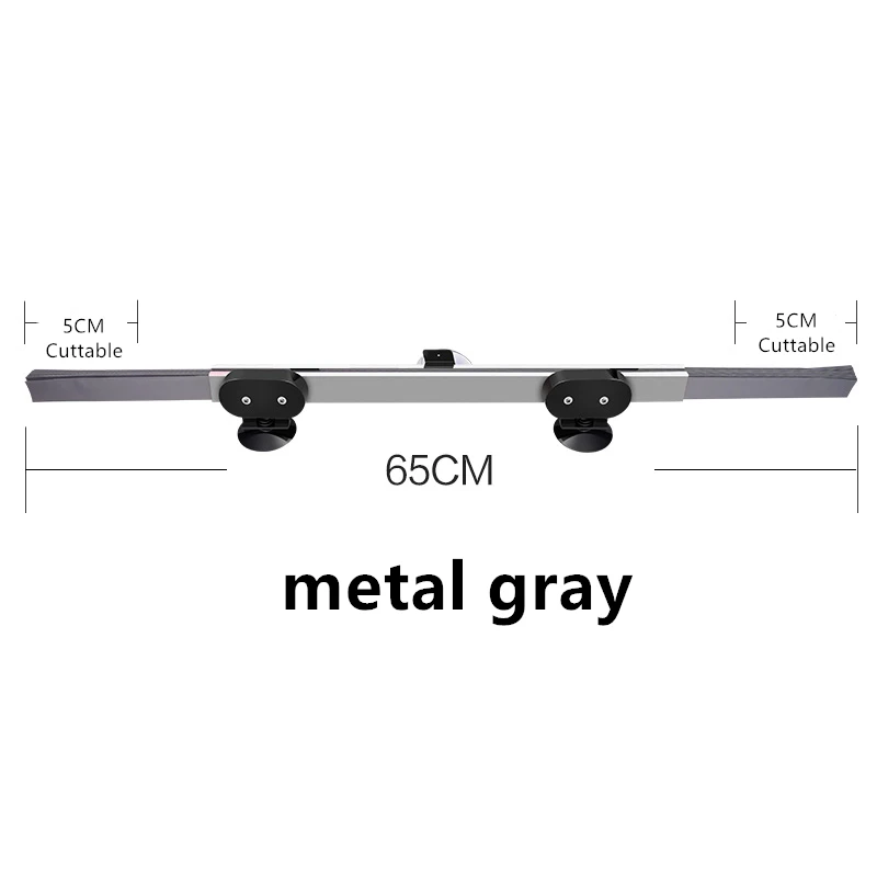 65cm metal gray Автоматический автомобильный лобовое стекло козырек от солнца выдвижной козырек от солнца Блок SUV грузовик автомобиль УФ Защита занавес передний задний солнцезащитный козырек - Цвет: 65cm metal gray