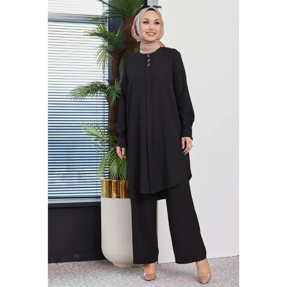 Tunic Pants Hijab 2022 Season Trend Fashion Fast Delivery abaya muslim dress women kaftan open abaya long dress african dresses