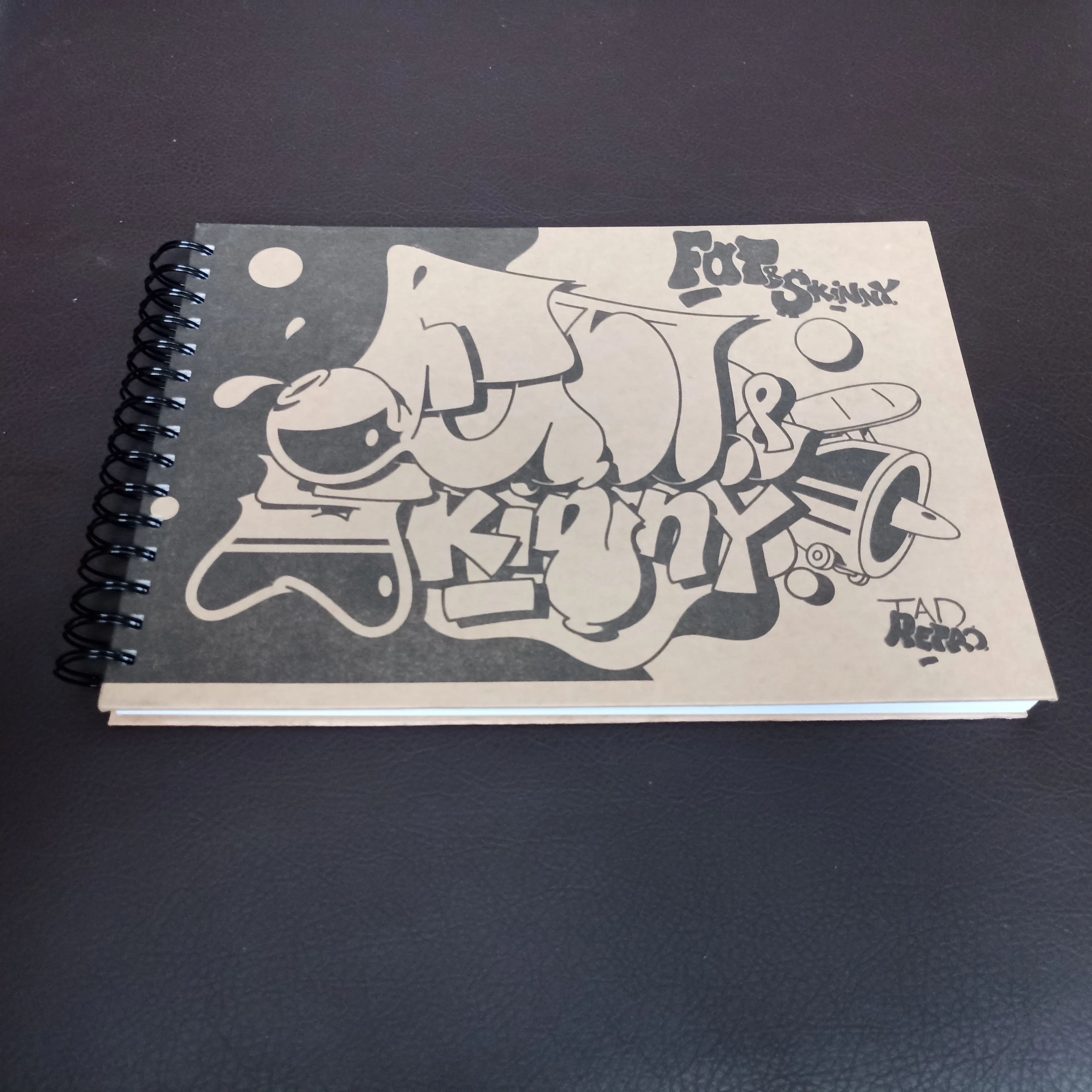 Блокнот для рисования 60 листов Скетчбук на спирали. Формат А5 A4 |