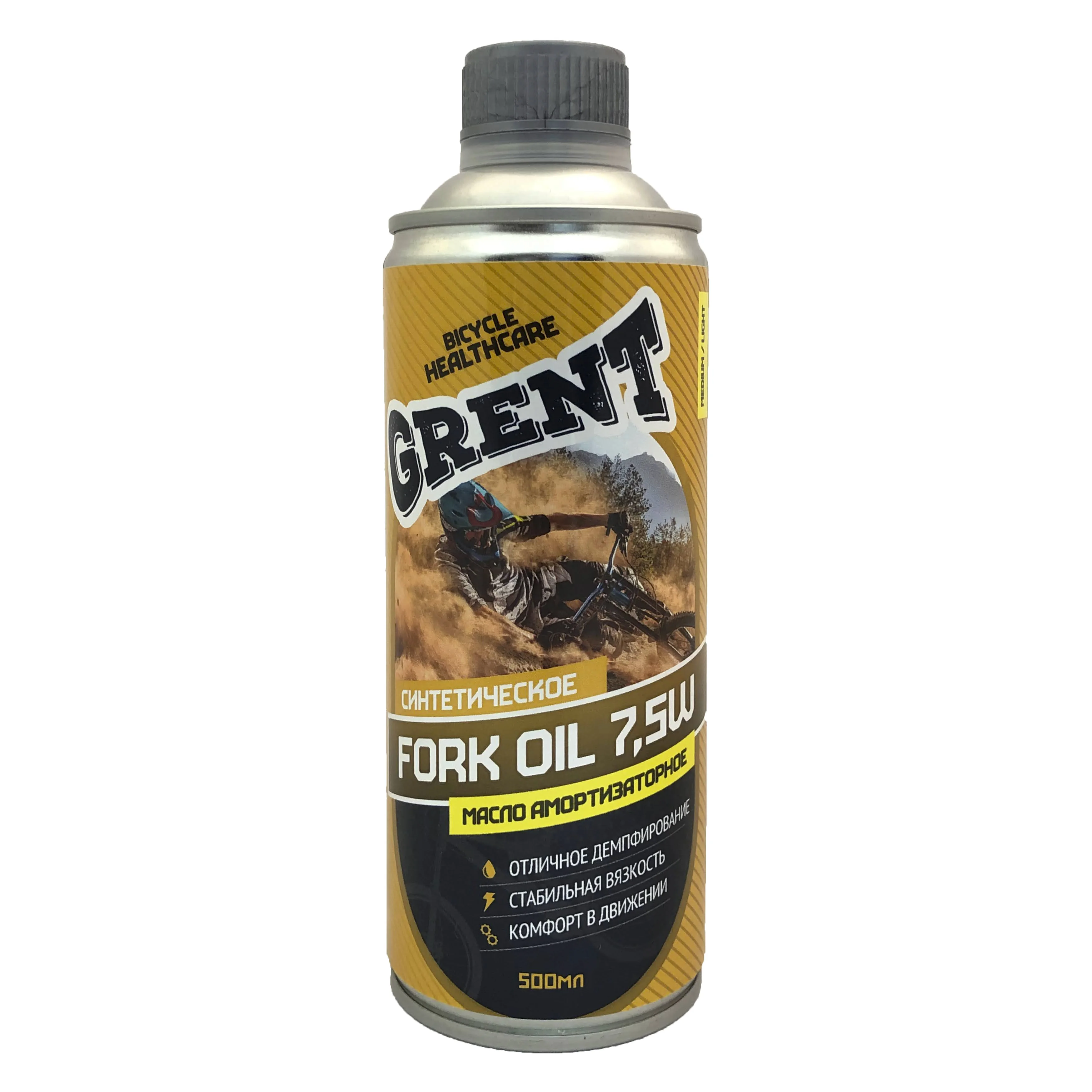 Вилочное масло синтетика 7.5W Grent 500 мл (40792) |