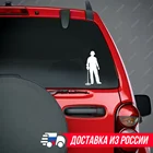 Наклейка на автомобиль - Кладоискатель, Виниловая наклейка на автомобиль - Кладоискатель, наклейка на машину