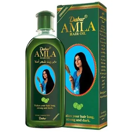 Натуральная добавка Dabur Amla витамин E масло для ухода за волосами с экстрактом