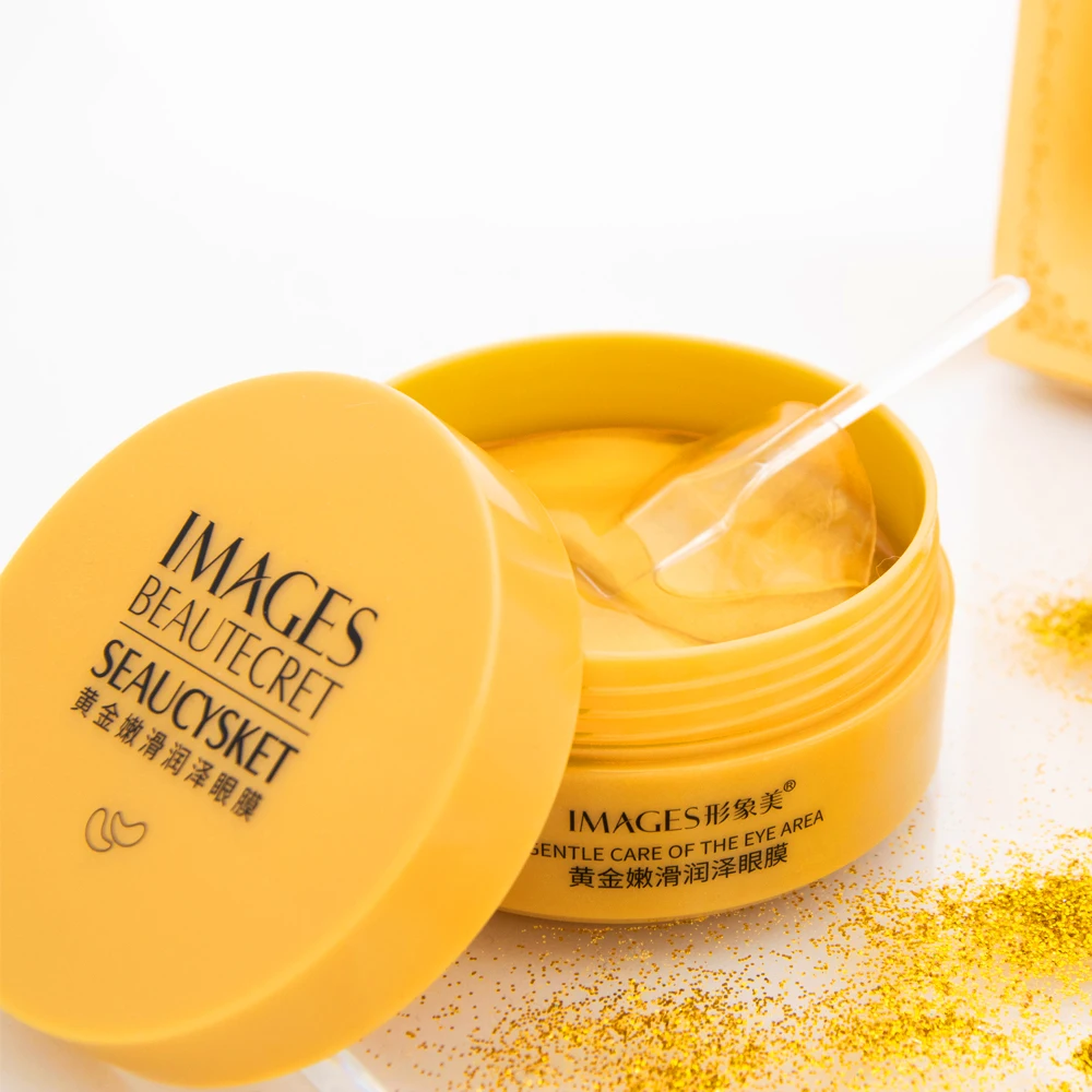 IMAGES Увлажняющие гидрогелевые патчи eye patches с частицами золота для кожи вокруг