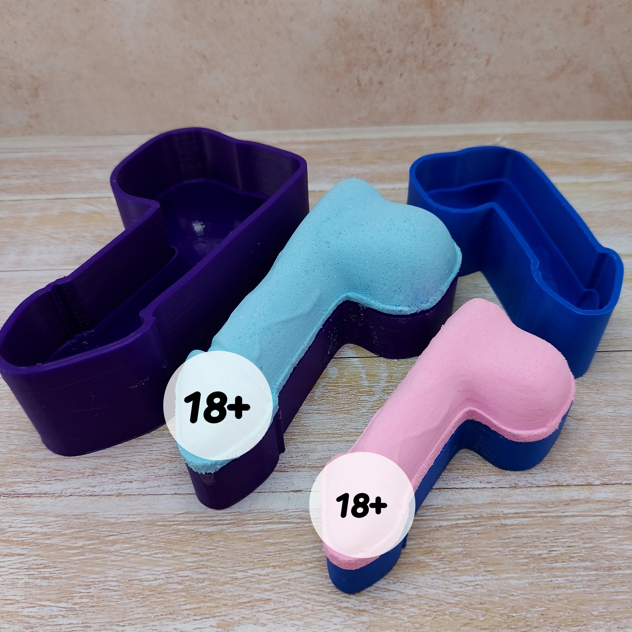 Сантьяго мужской член 10см Форма 3D для изготовления бомбочек ванны | Красота и