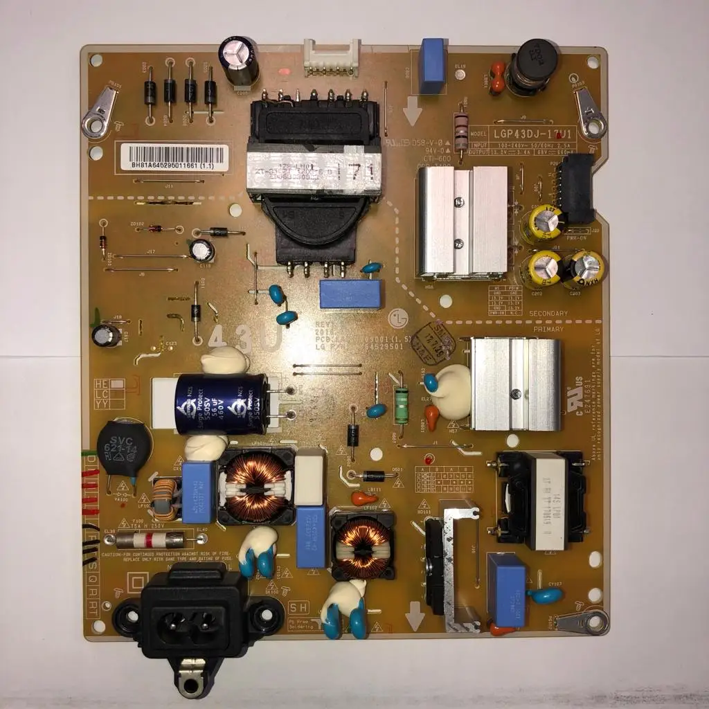 Блок питания для телевизора LG 43UJ639V EAX67209001(1.5)