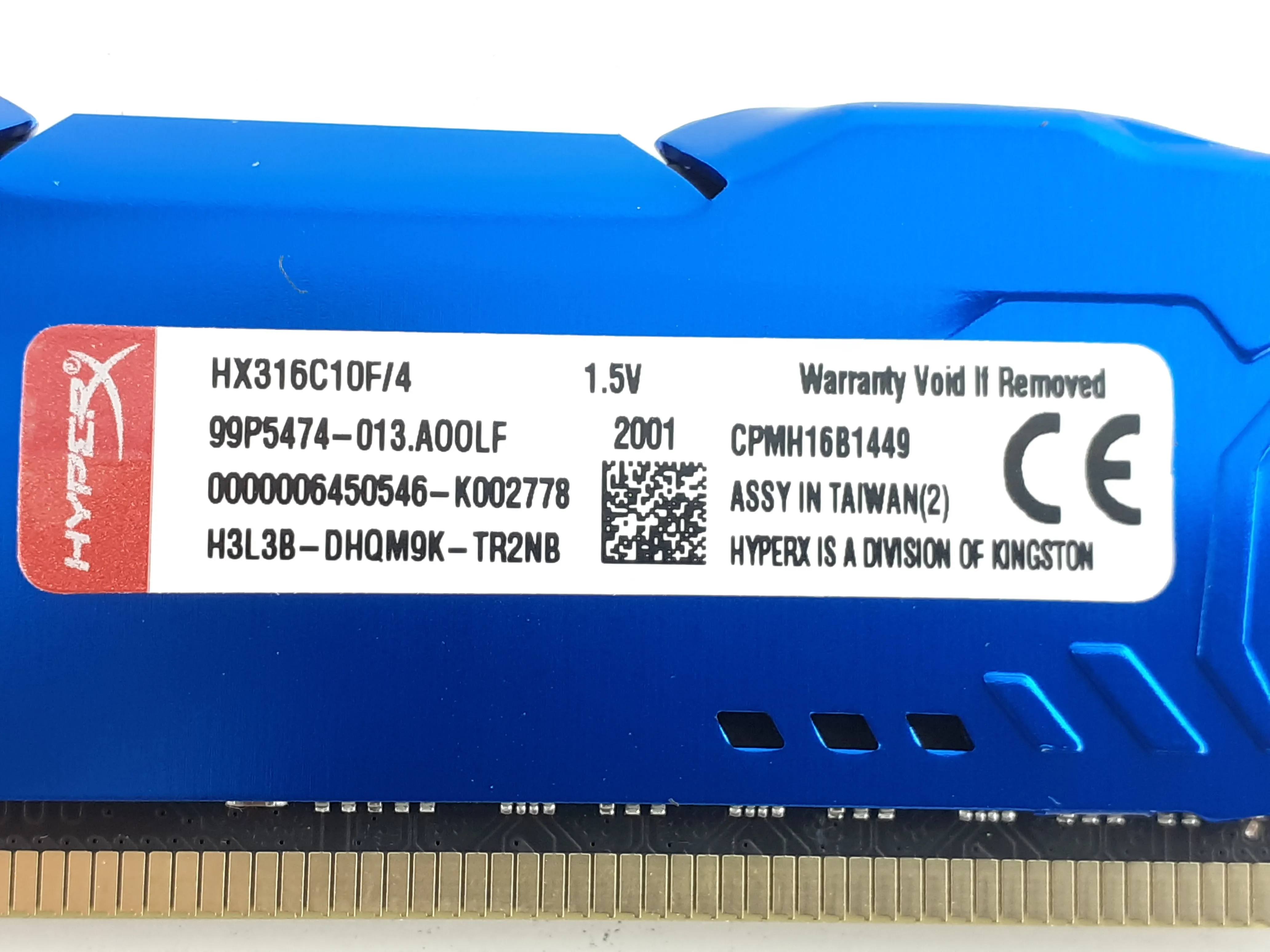 Оперативная память HyperX Fury 4 ГБ DDR3 1600 МГц DIMM CL10 HX316C10F/4 | Компьютеры и офис