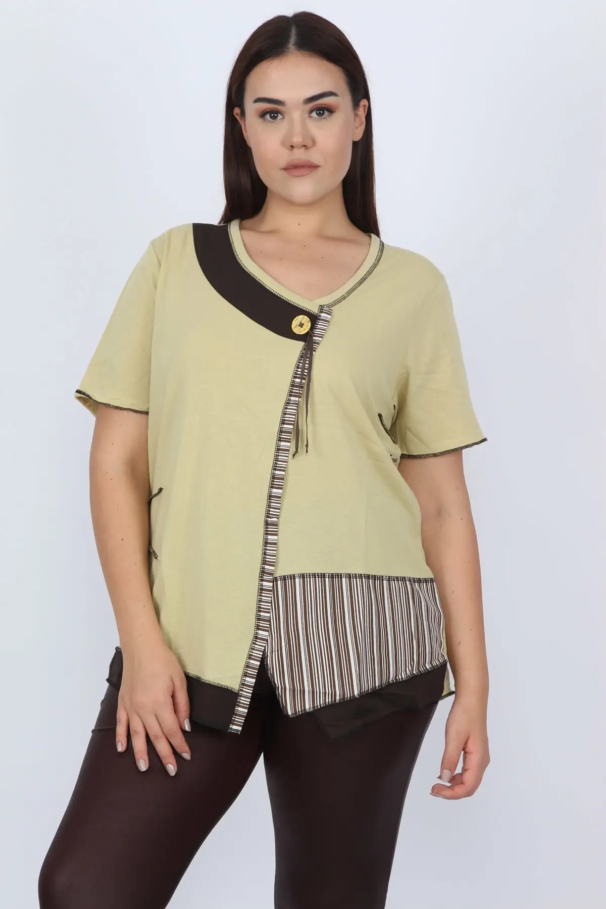 Женская хлопковая ткань Sans Textile Garnili Bluz 65 N13210| |