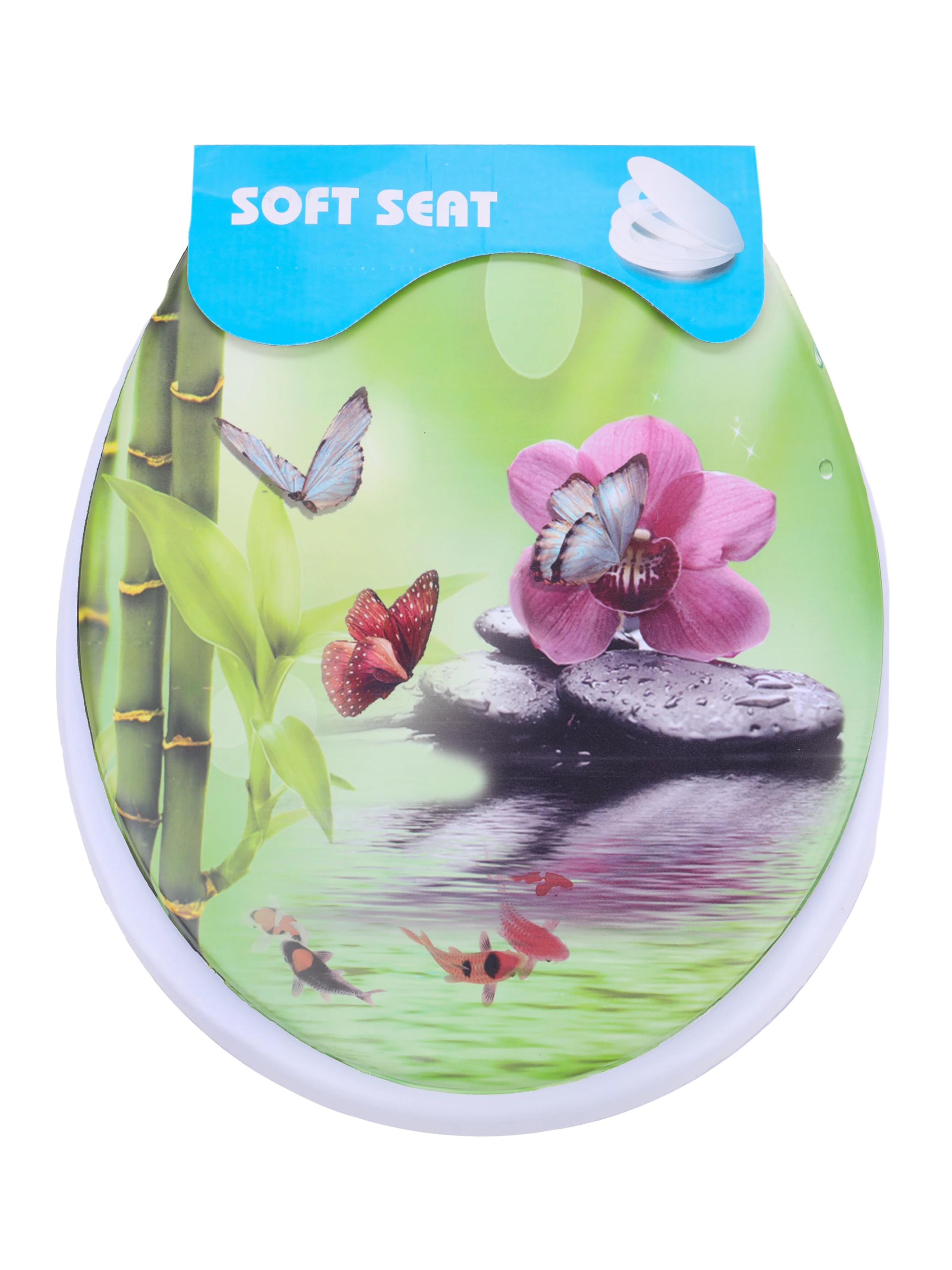 Сиденье для унитаза 36х42 &quotОрхидея&quot |