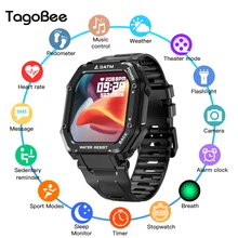 Smartwatch Rugged Watch Men Sports IP67 Waterproof Fitness Tracker Monitor Women Smart Watch Men 2021 For Xiaomi/Iphone/Huawei