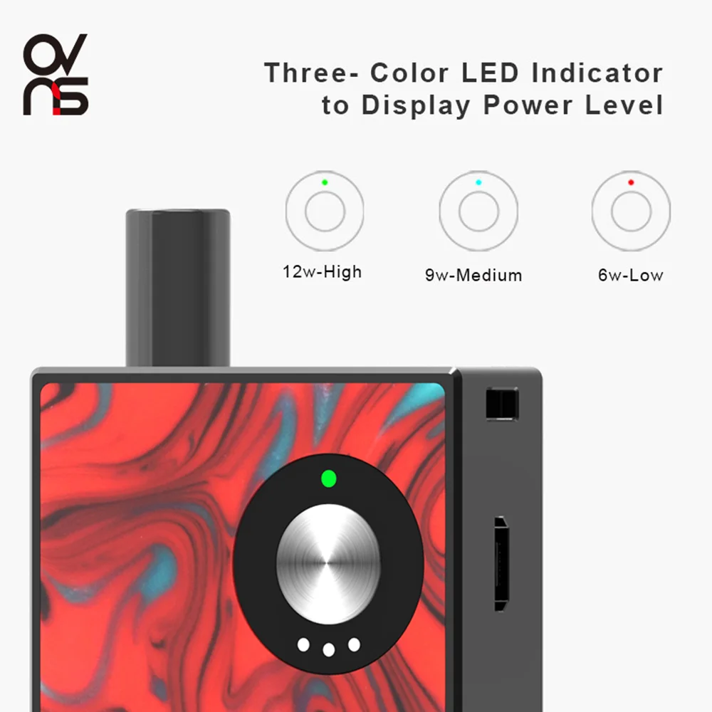 Vape Mods Kit OVNS JC02 ручка Pod система оригинальная электронная сигарета 650 мАч батарея 1 0