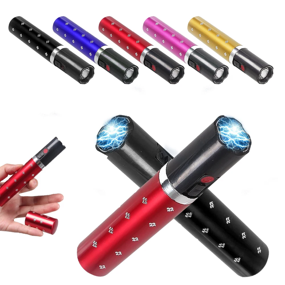 

lipstick self-defense flashlight Strong light Break window cone OutdoorSearchlight torch Easy to carry and necessary for travel