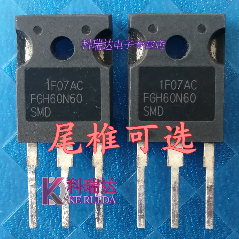 

Bulk new disassembler FGH60N60SMD TO-247 600V 60A welding machine IGBT single tube 10PCS -1lot