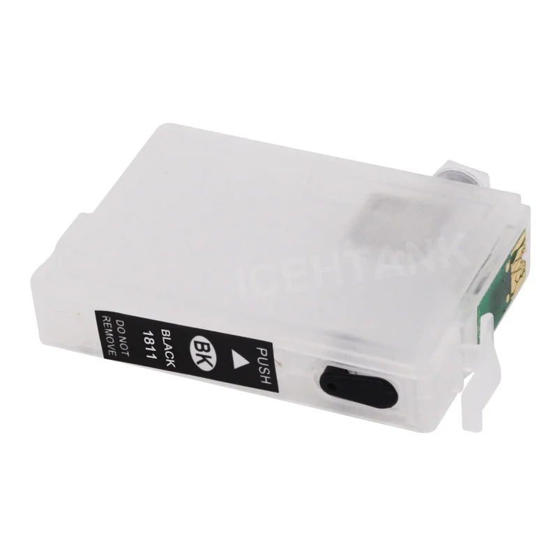 ICEHTANK Refillable Ink Cartridge For Epson T1811 Expression Home XP-30 102 202 205 302 305 402 405 405WH 212 Printer | Компьютеры и