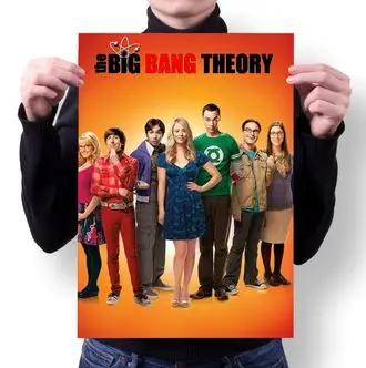 Плакат Теория большого взрыва, The Big Bang Theory №4, А4