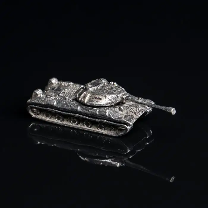 Оловянная фигурка Коллекция Танки. Тяжелый танк ИС-3 Иосиф Сталин латунь | Дом и