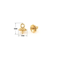 10pcs golden umbrella pendantumbrella necklaceexquisite umbrella pendantdiy jewelry making accessories 8 2x6 4mm