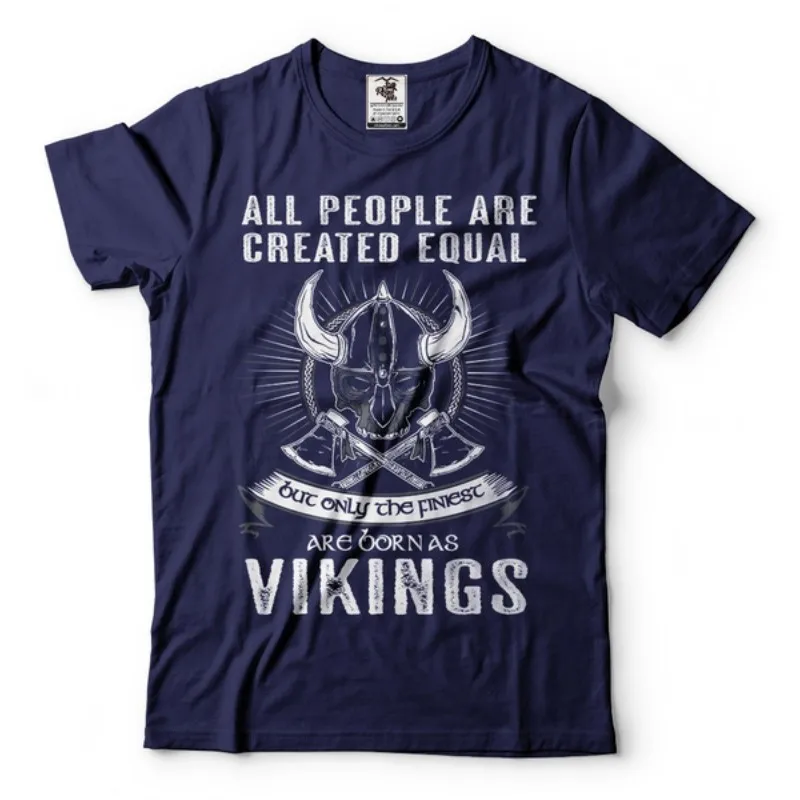 

Hot Sale Viking T-shirt Odin Valhalla T-shirt Best Are Born Vikings Shirt Vikings T-shirt