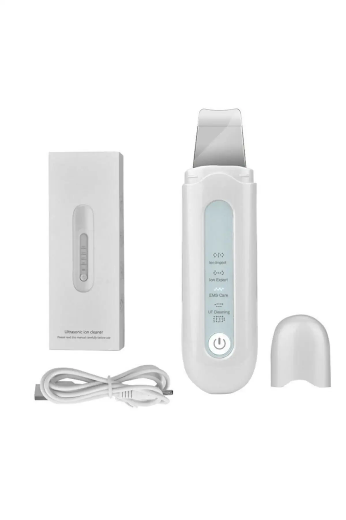 

Ultrasonic Spatula Facial Skin Acne Remover Blackhead Cleansing Instrument
