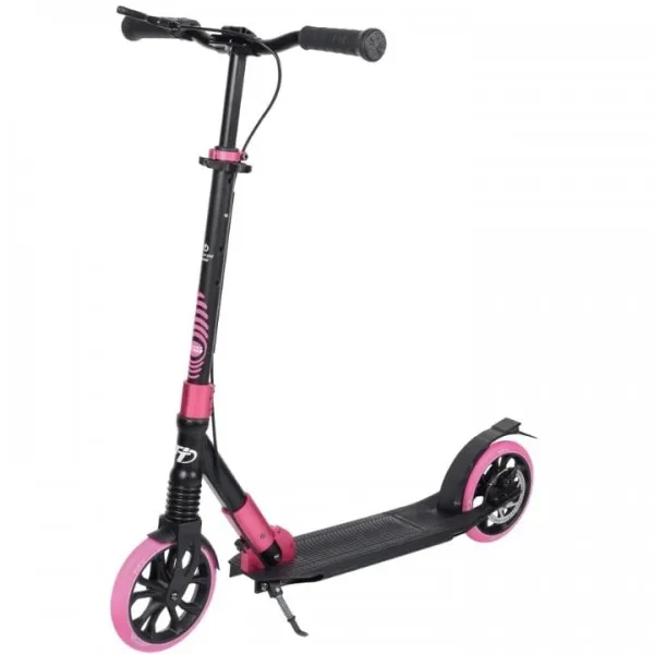 Самокат Tech Team 210R Sport 2021 черно-розовый | Спорт и развлечения