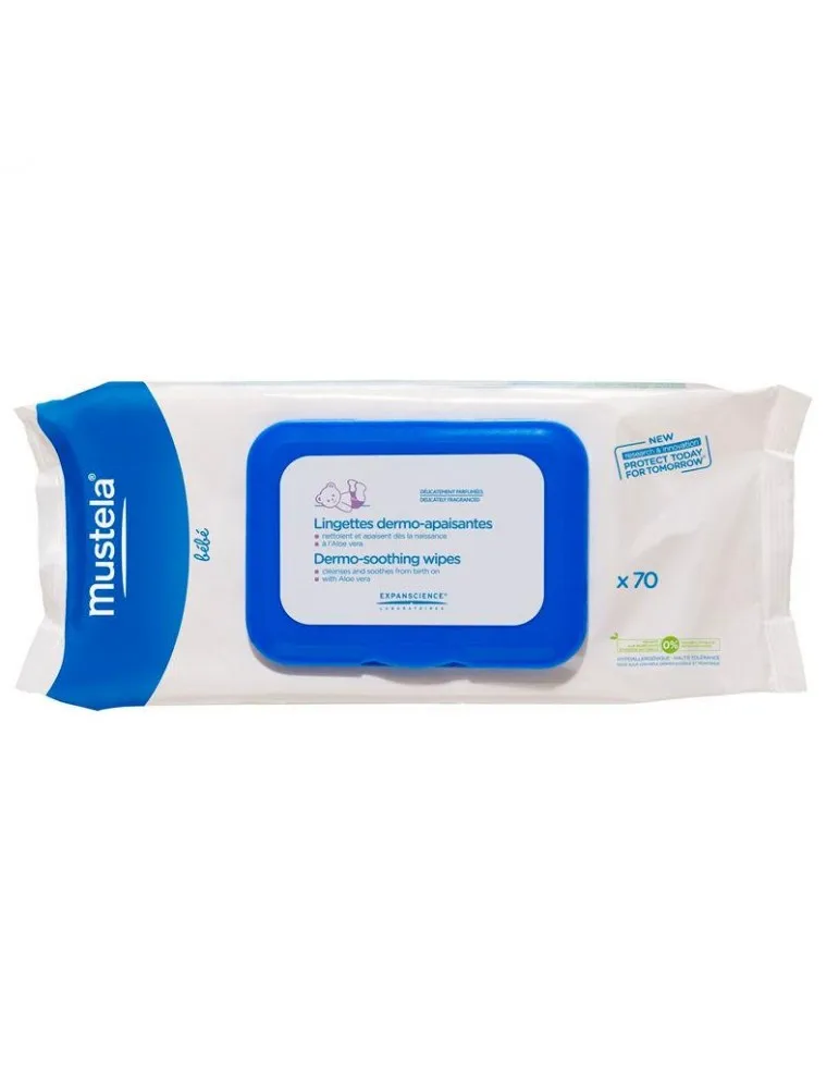 Mustela towelettes моющие средства и успокаивающие X70|Дезодоранты антиперспиранты| |