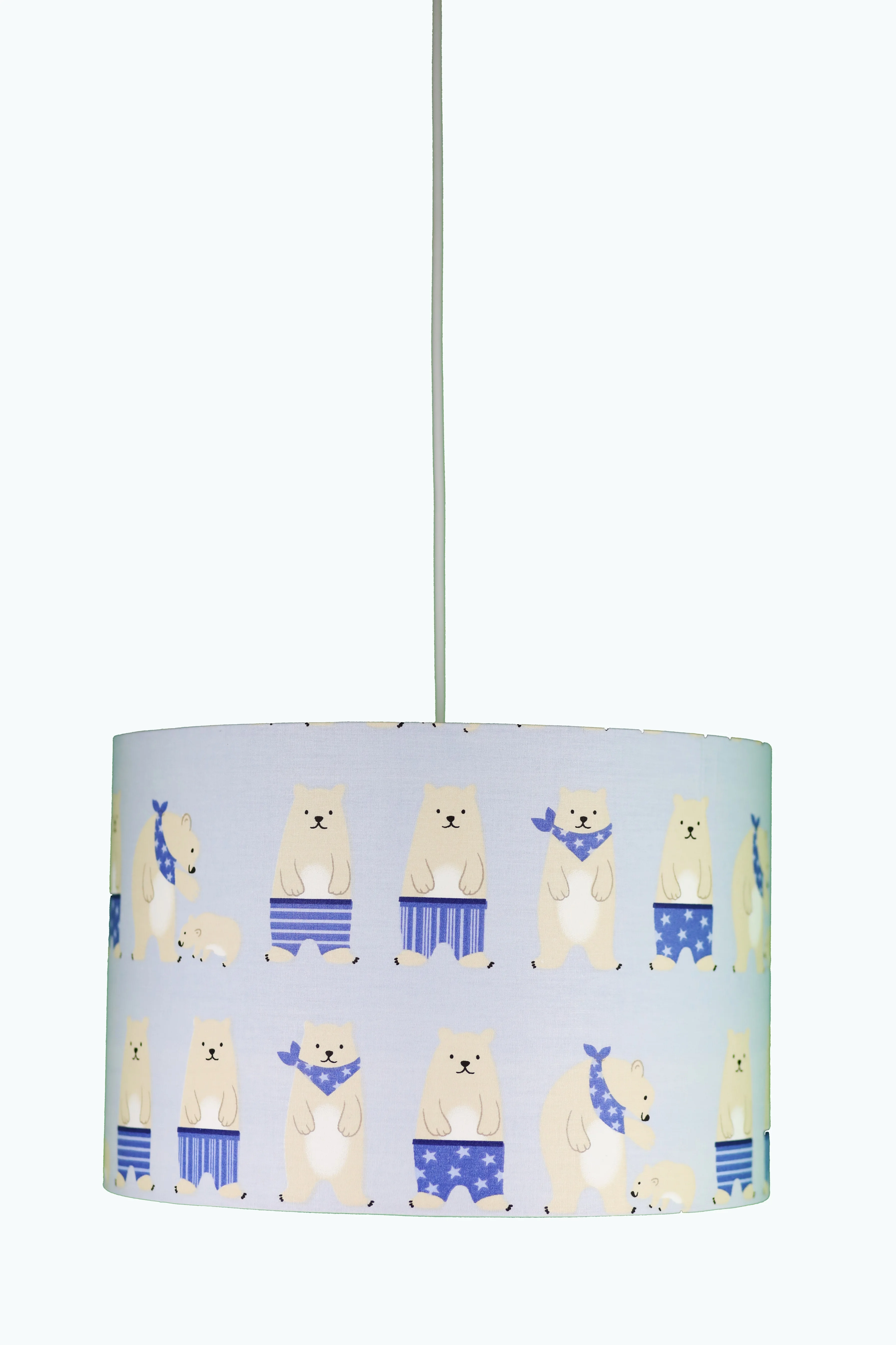 

pajamas bear pattern children's room baby room chandelier lamp