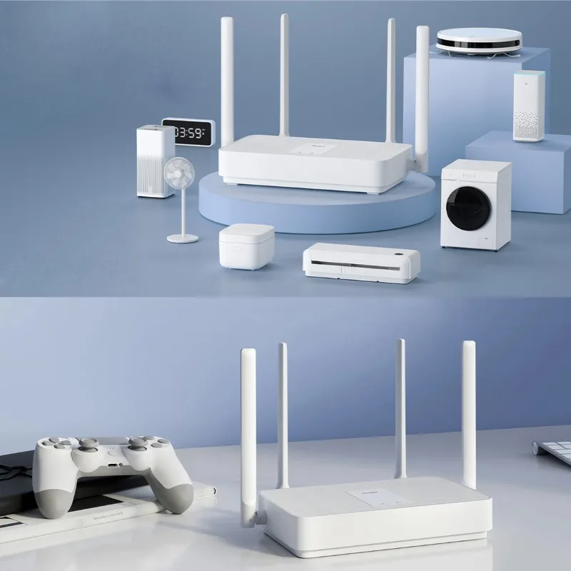 Xiaomi Mi Router AX1800 Wi-Fi 6 574Mbps 2.4G, 1201Mbps 5GHz, 5-core Chip, 4 external antennas, up to 128 devices