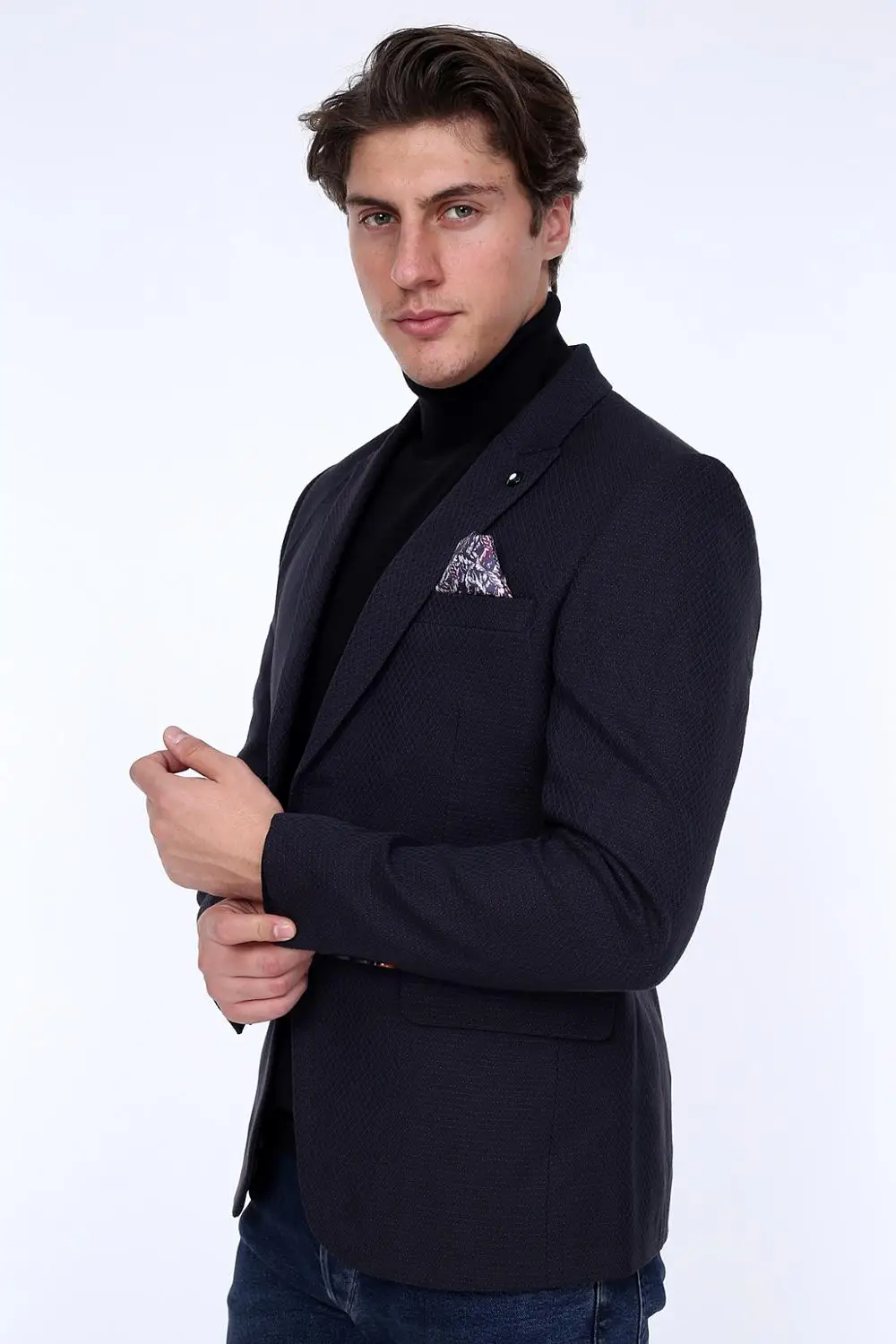 

MENS BLAZER JACKET ZENZEN Gift For Men SLIM FIT MADE IN TURKEY Blazer Style Men Turkish Qaulity EUROPEAN SIZE