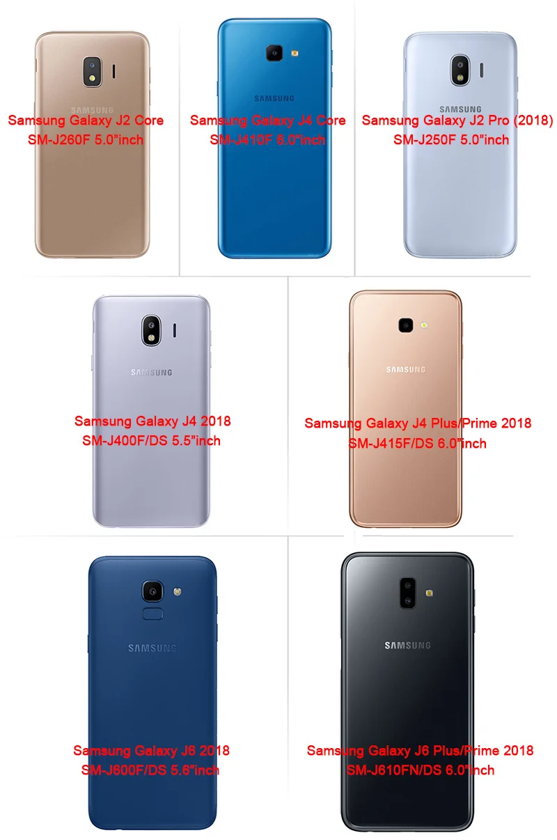 Кожаный флип-чехол-бумажник для samsung Galaxy J2 Pro J4 Core J6 Plus Prime SM-J260F S8 S9 S10 S10E Note 10, чехол для телефона