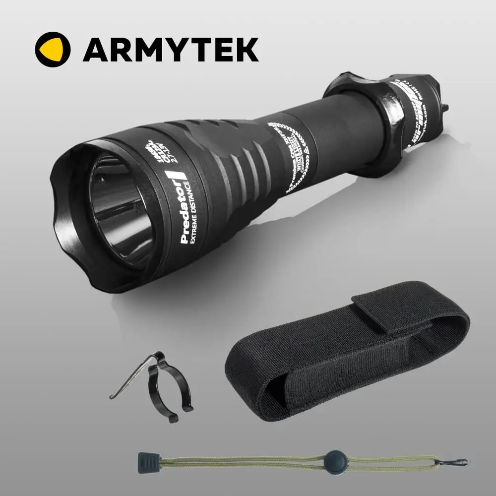 Светодиодный Тактический фонарь Armytek Predator XP L HI LED Дальнобойный Подствольный
