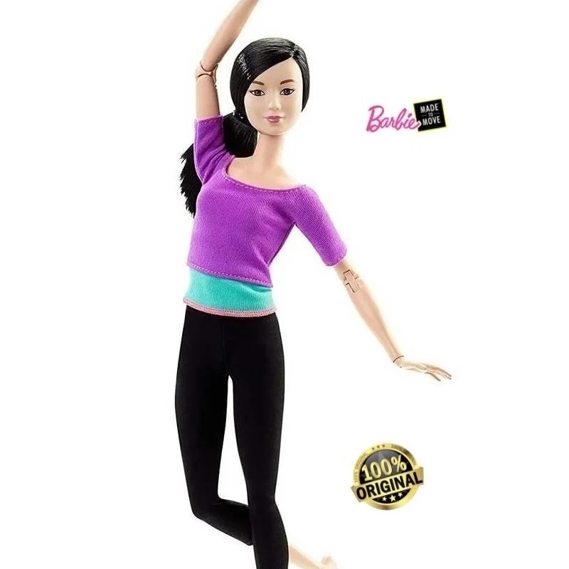 Оригинальная кукла барби DHL84 для сделанная движения бесконечное движение