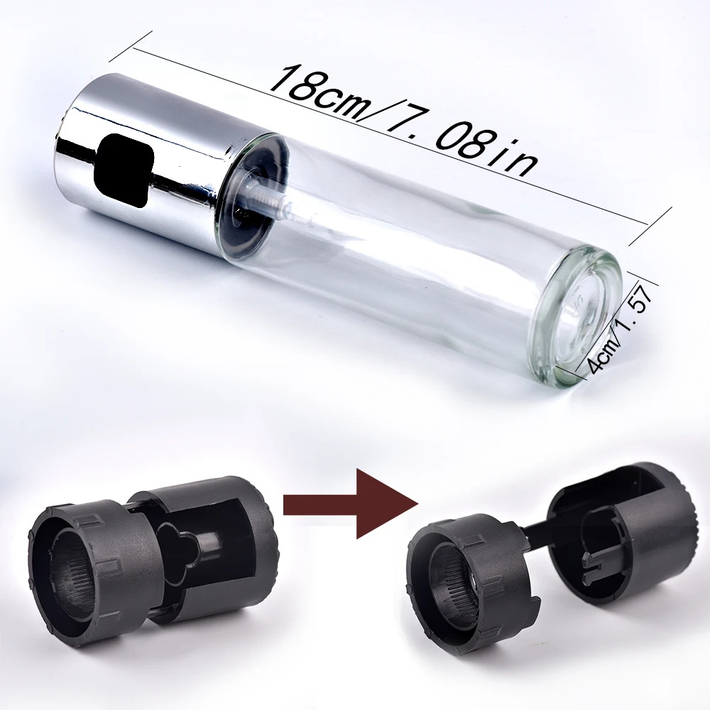 Кухонный распылитель оливкового масла из нержавеющей стали бутылка с насосом