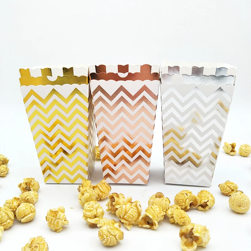 Фольга розовая Золотая серебряная Φ 6 шт. в горошек полоску для дня рождения