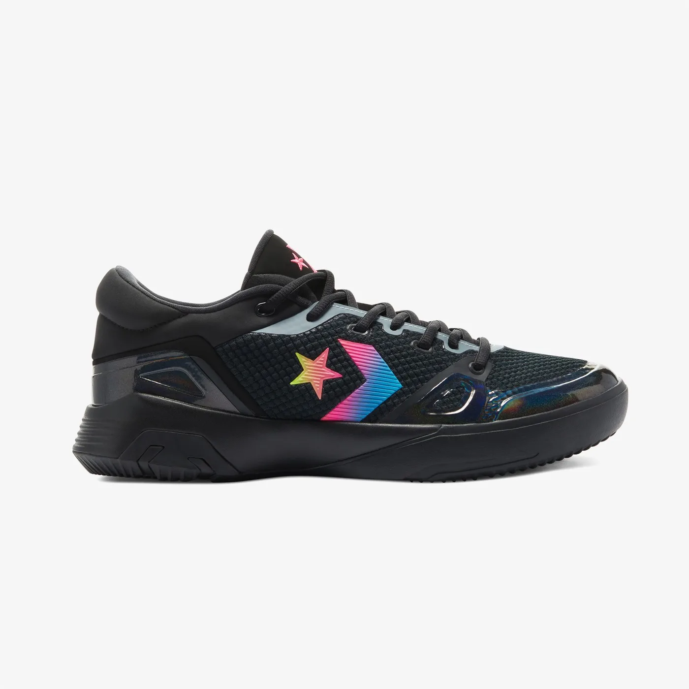 Оригинальные мужские черные кроссовки Converse G4 5 Радужный стиль 170427C.017 | Спорт и